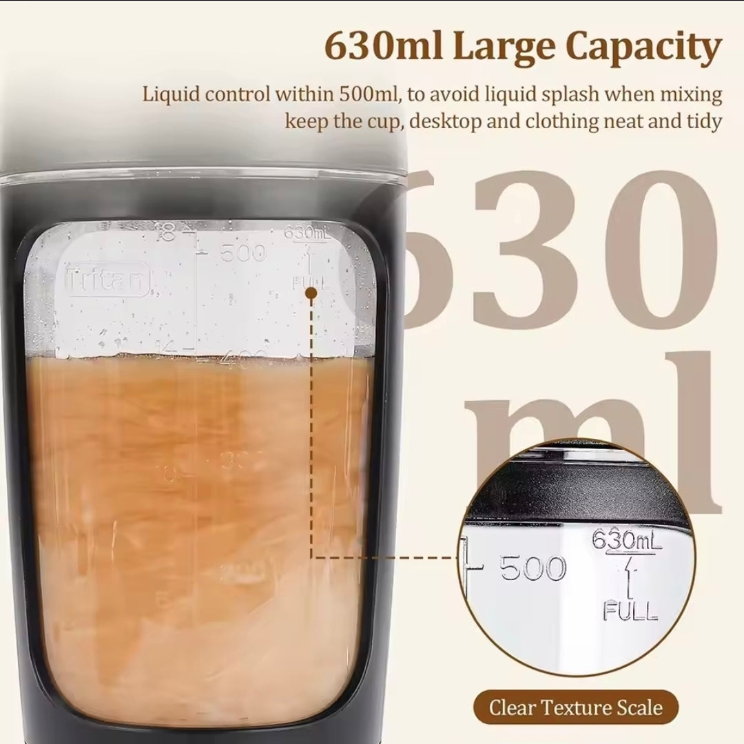 650ml Electric Shaker Bottle Portable  Protein Shaker Automatic Stirring Blender Multipurpose Juice Mixer Cups Fitness Work
