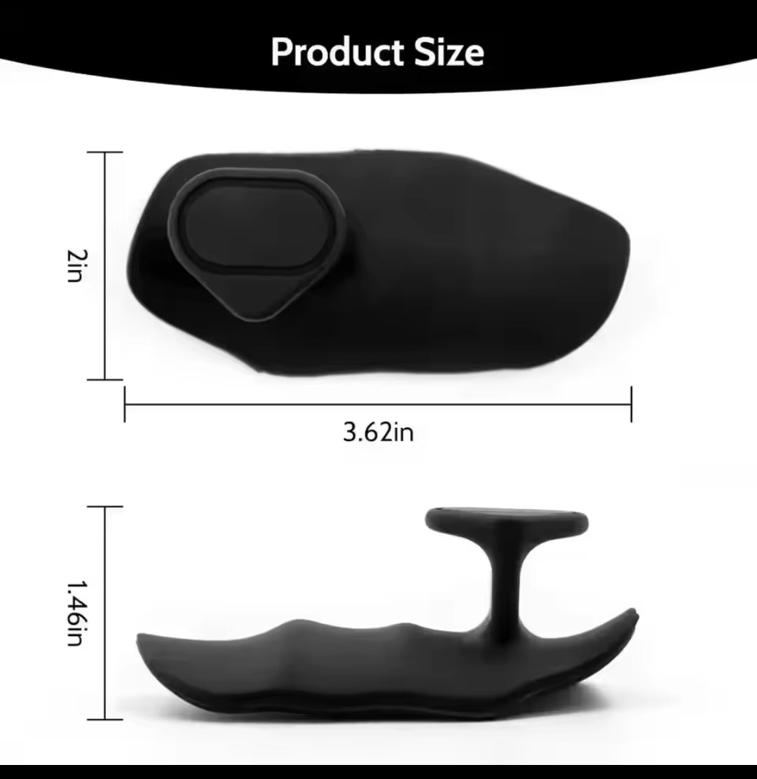 Weightlifting Gloves Palm Protection Silicone Anti-slip Wear-resistant Fitness Sports Training Palm Guard Grip Handle