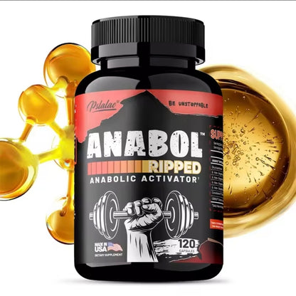 Anabol Ripped Anabolic Muscle Builder Capsules - Supports Muscle Recovery and Growth, Promoting Muscle Protein Synthesis