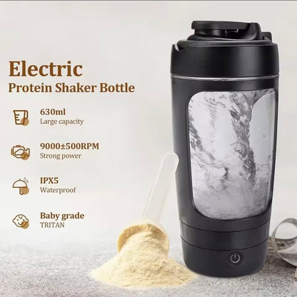 650ml Electric Shaker Bottle Portable  Protein Shaker Automatic Stirring Blender Multipurpose Juice Mixer Cups Fitness Work